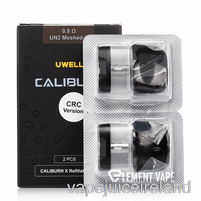 Vape Flavours Uwell Caliburn X Replacement Pods 3mL Pod + 0.8ohm Coil